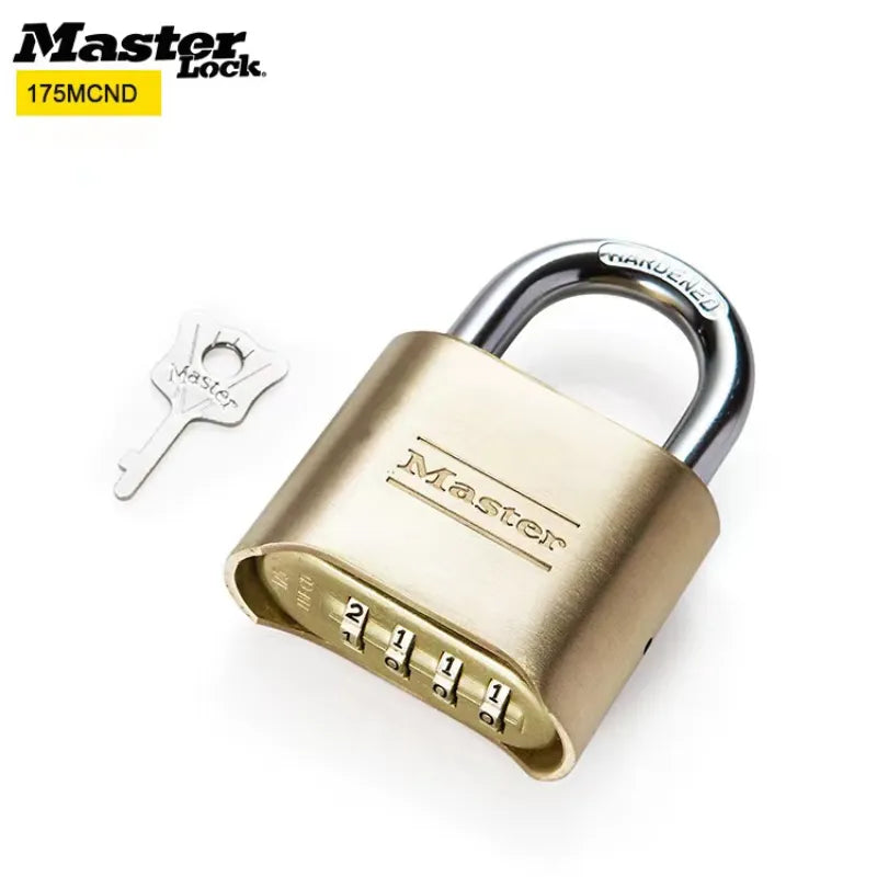 Master Lock Brass Code Combination Code Lock Padlock Anti-theft Tamper-proof Anti-corrosion Anti-rust Waterproof 175MCND