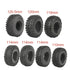 RC Rock Crawler 1.9Inch Soft Rubber Tires 110-125mm Tyre For 1/10 RC4WD D90 AXIAL SCX10 II III CAPRA TRX-4 TRX-6 RGT 1.9" WHEEL