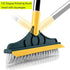 Household Cleaning Brush Floor Scrub Bathroom Cleaning Tools Silicone Scraper Toilet Brush Rotary Brush for Cleaning Tile Tools