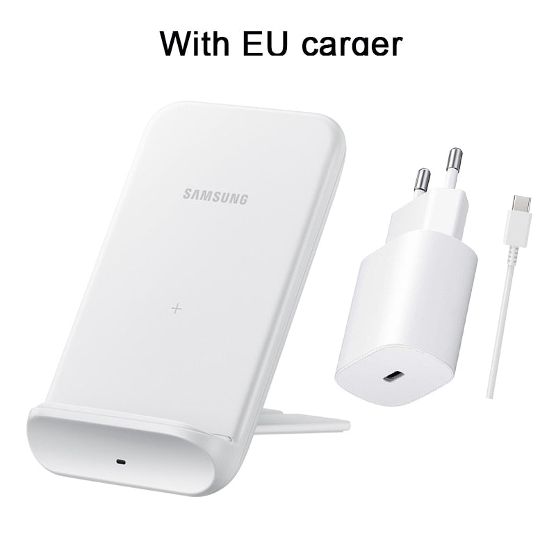 Original Samsung 15W fast Wireless Charger Stand Wireless Charging For Galaxy S23 S22 S21 Note20 Ultra S10 S9 Plus Bud ,EP-N3300