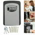 1/2PCS Weatherproof Wall-mounted Key Safe Password Key Box Key Lock Box No4 Combination Key Storage Lock Box Indoor and Outdoor