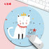 Kawaii Round Celestial Mouse Pad Soft Mat for Game Computer Cap Desk Mat Pads Non-Slip Rubbe PC Waterproof Office MousePad 20cm