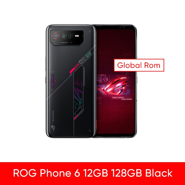 Global ROM ASUS ROG Phone 6 Multi-Language Snapdragon 8+Gen 1 6000mAh Battery 165Hz AMOLED ROG 6 5G Game Phone Google Play Store