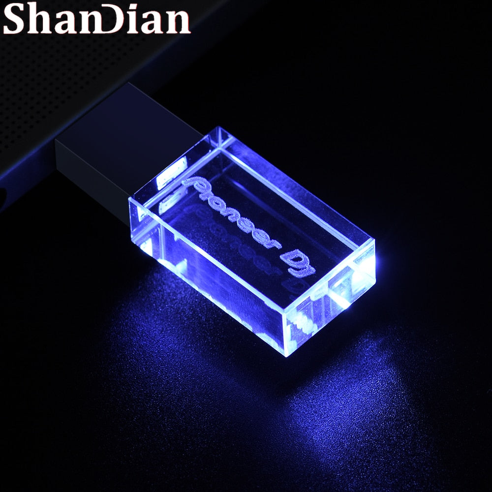 Brand New USB flash drive High Speed Writing Reading Memory stick Colorful LED light Pioneer DJ premium pendrive 32GB 64GB 128GB