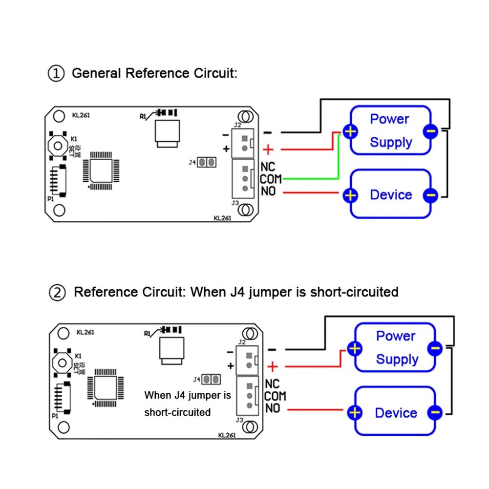 KL261 R558 DC5.5-15V Realy Output Low Power Consumption Fingerprint Access Control Board with - Mode