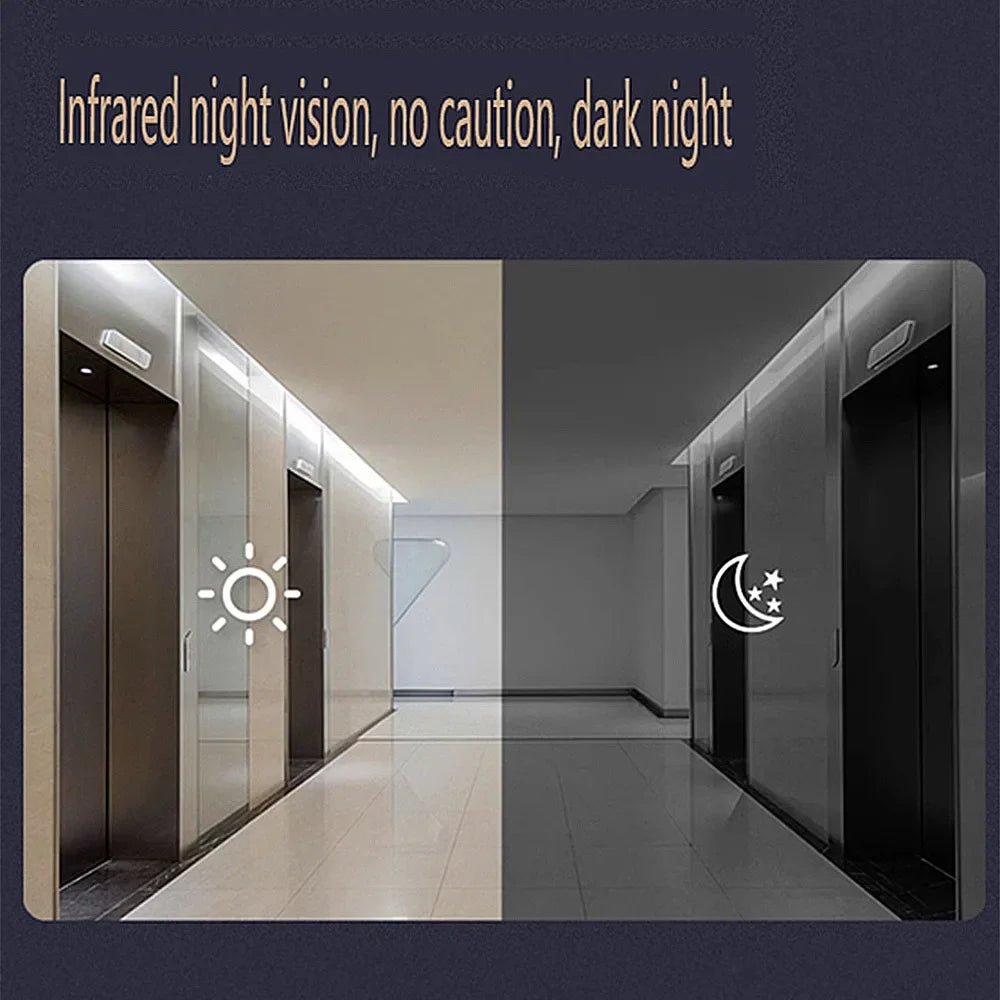 M6Plus Video Doorbell Camera Wifi IR Wireless Door Bell Motion Detection Alarm Home security Smart Home Door Bell Intercom