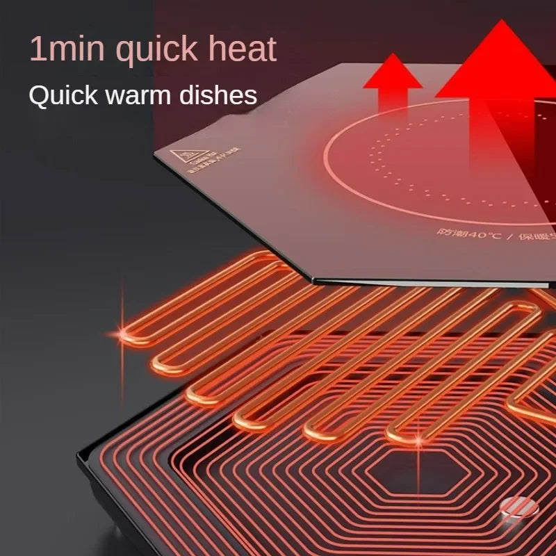 Electric Beverage Warmer Splicable Household Food Warmer Multifunctional Hot Plate Eletrodomesticos De Cozinha Eletricos