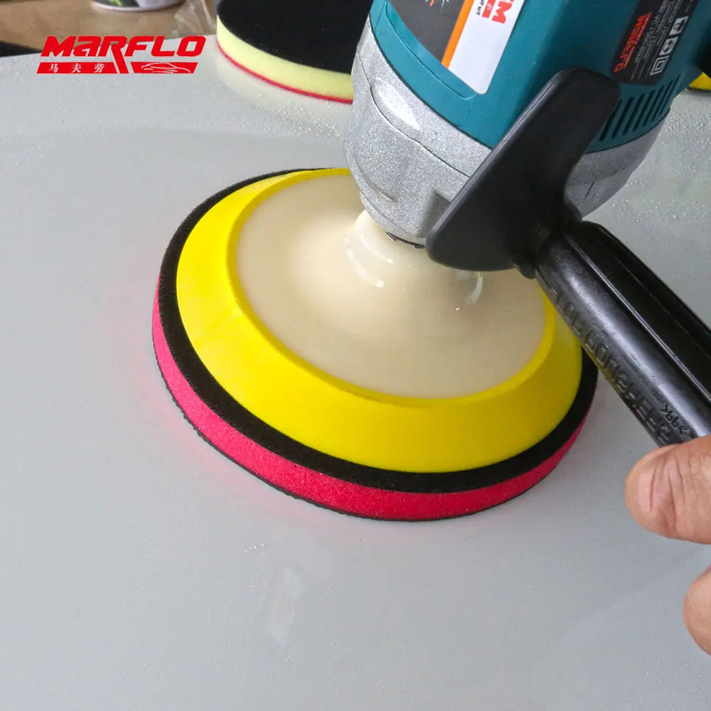 Magic Clay Bar Polishing Pad Medium Car Detailing Sponge Auto Polishing Tools Marflo Car Cleaning Wax Applicator Paint Care