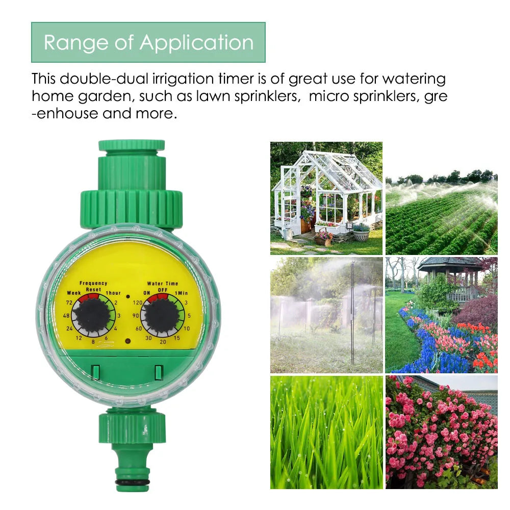 Garden Watering Timer Irrigation Controller Mechanical Automatic Sprinkler Programmable Valve Outdoor Hose Drip Sprinkler Tools