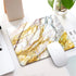 Marble Nordic Style Small Mouse Pad Computer Laptop Mousepad Rectangle Non-slip Rubber Base Deskpad Table Mat Desk Accessories