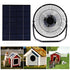 7W Greenhouse USB Solar Exhaust Fan Power Bank Mini Solar Panel Ventilator Fans