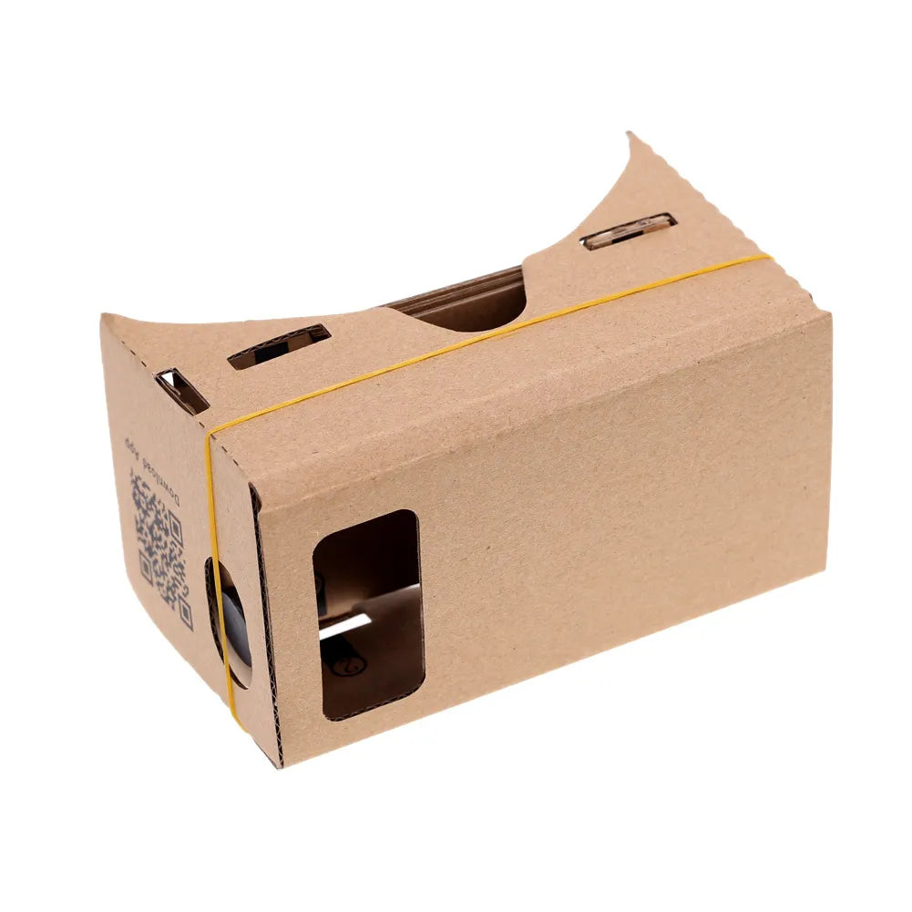 3D VR Glasses Set Home Film Wearable Device DIY Ultra Clear Google Viewing For Mobile Phone Cardboard Theater