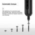 Youpin DELIXI Electric Screwdriver Household Rechargeable Screw Driver Set Multifunctional Electric Screwdrivers Repair Tools