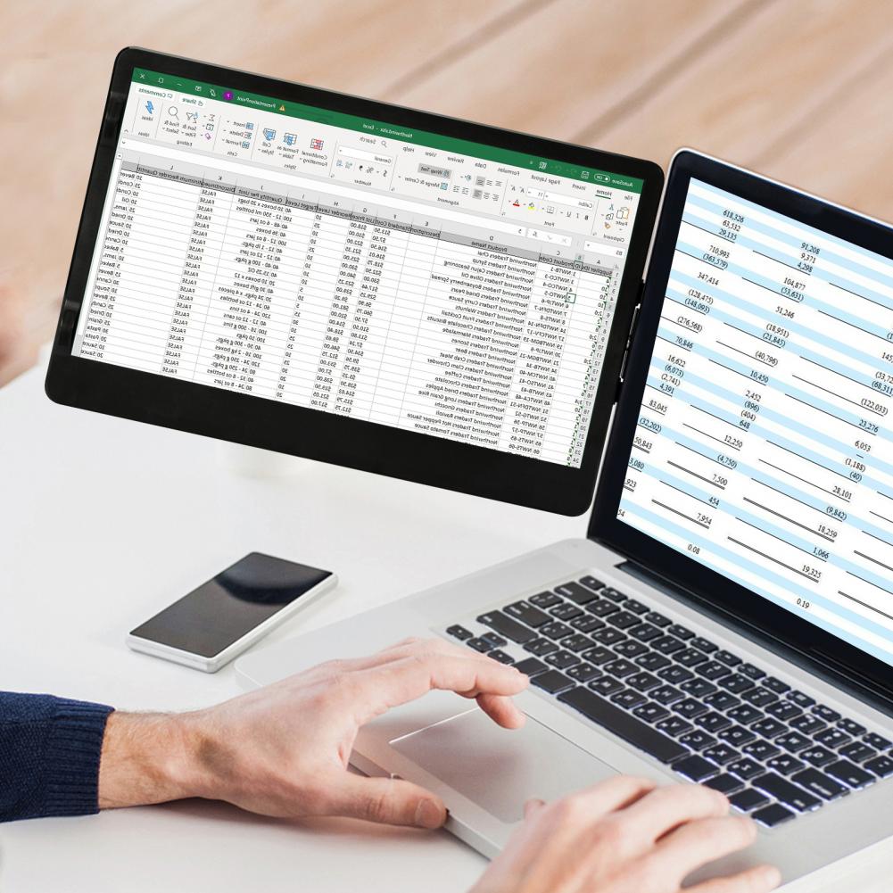 11.6 Inch EM116 Game Monitor Delicate Image HDMI-compatible USB-C 1366x768 TN Computer Game Display Monitor for Laptop Portable
