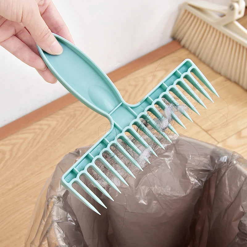 1PC Household broom dusting brush broom sweeping hair cleaning brush scraping hair brush Longer Combs brushing tool GUANYAO