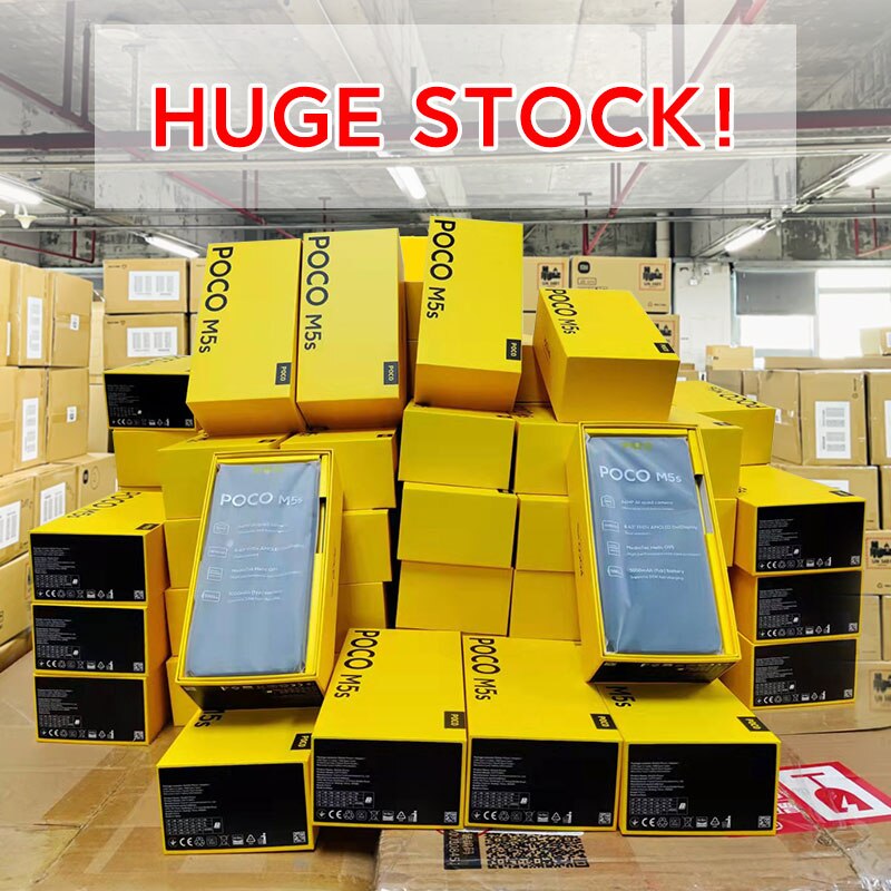 Global Version POCO M5s Smartphone 64GB/128GB NFC MTK G95 Octa Core 64MP Quad Camera 6.43" AMOLED Dotdisplay 33W