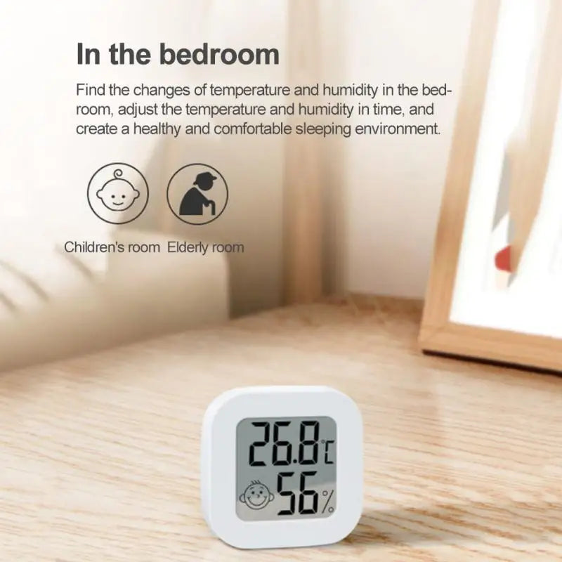Tuya Zigbee Temperature and Humidity Sensor Indoor Hygrometer Thermometer with LCD Display Monitor Support Alexa Google Home