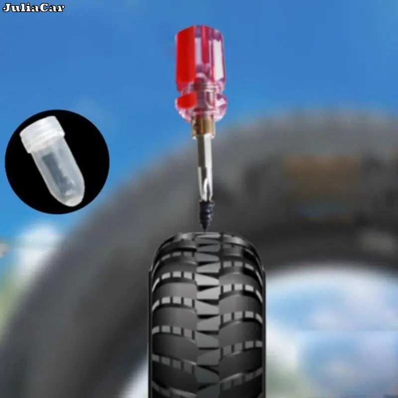 10pcs Tire Repair Nail Self-Tapping Screw Plastic Nail Soft Rubber Screw Suitable For Car Motorcycle Tire Puncture Repair HOT!
