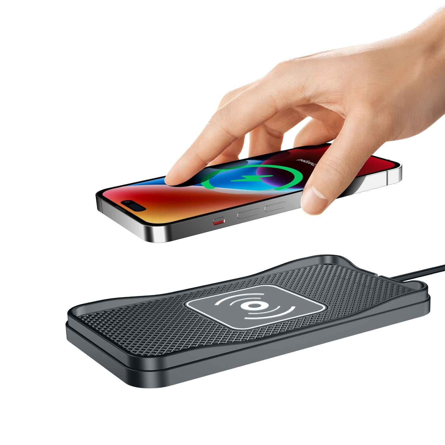 15W Wireless charger Car portable phone charger iPhone 11 12 13 14Pro XR Max Samsung Xiaomi Huawei Fast Car wireless charging