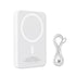 Rocoren 10000mAh Magnetic Power Bank PD 20W Wireless Charging For iPhone 14 Pro Max 5000mAh Mini Folding Stand External Battery