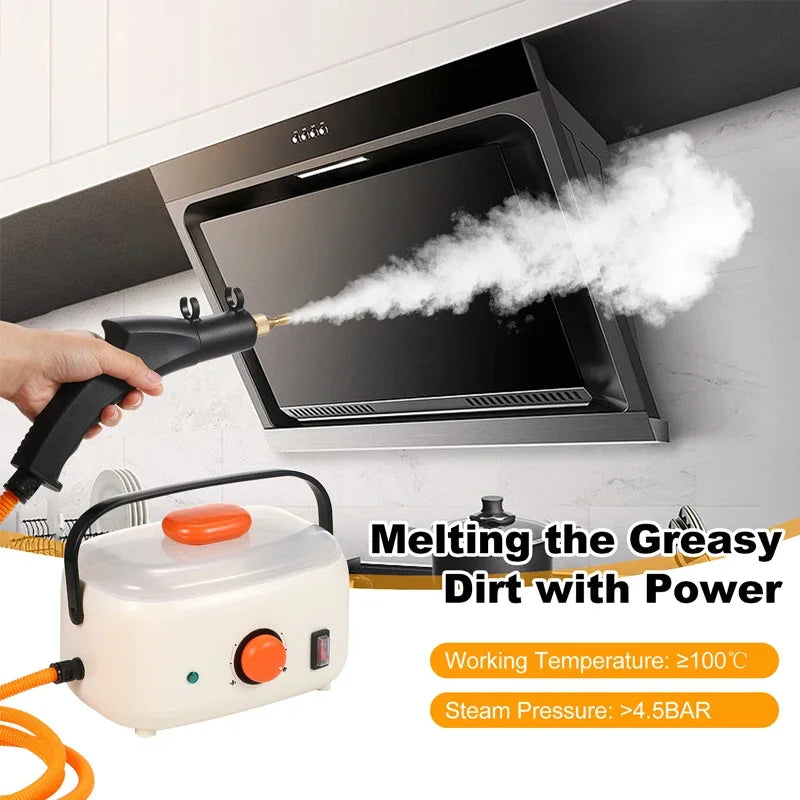 New Steam Cleaner High Pressure Temperature Washer Range Hood for Kitchen Air Conditioner Car House Cleaning and Home Appliance
