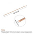 1/5pcs multiple sizes copper round bar rod metal rods diameter 3mm -30mm Length 100mm