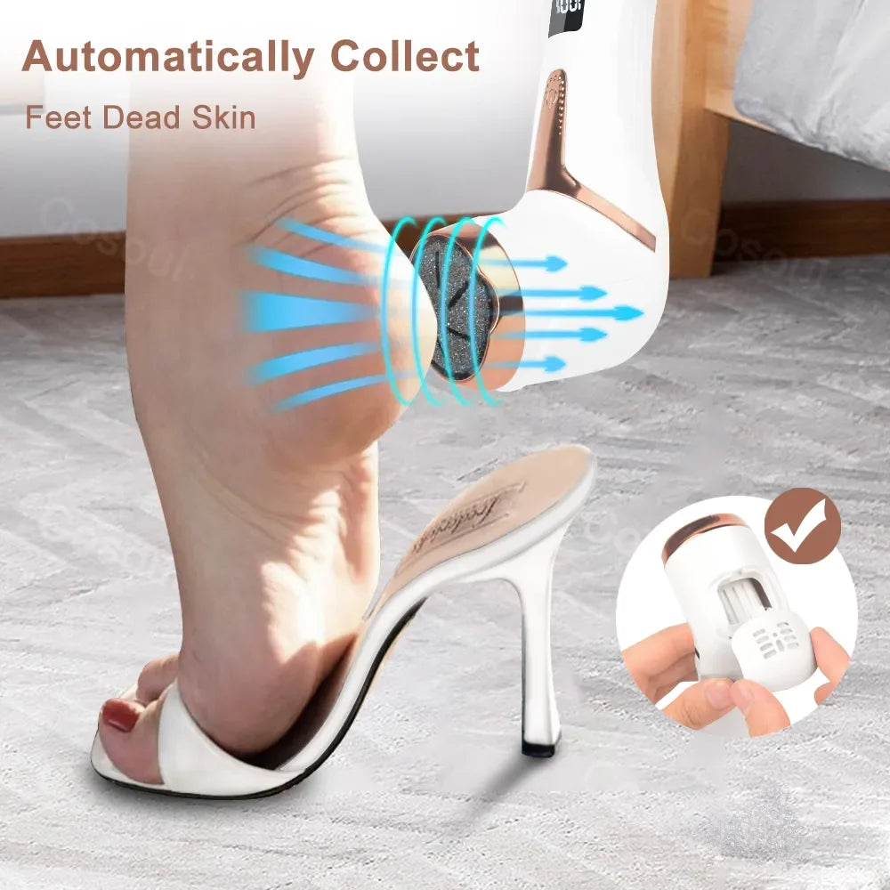 AliExpress Collection Pedicure Tools Professional Electric Foot Dead Skin Remover Feet Scrubber Callus Remover for Feet File