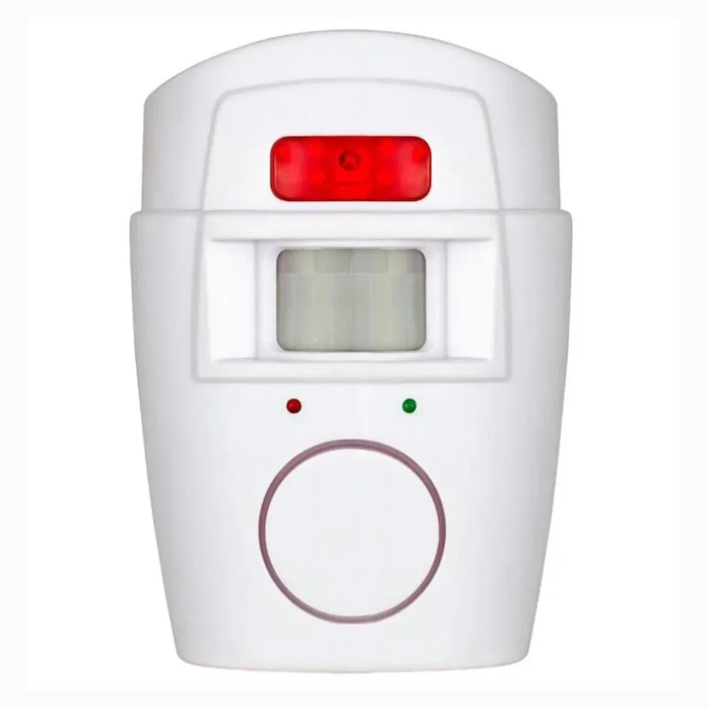 Wireless PIR Motion Sensor Detector Alarm with 2 Remote Controls Door Window for Home Shed Garage Caravan Alarm Security System