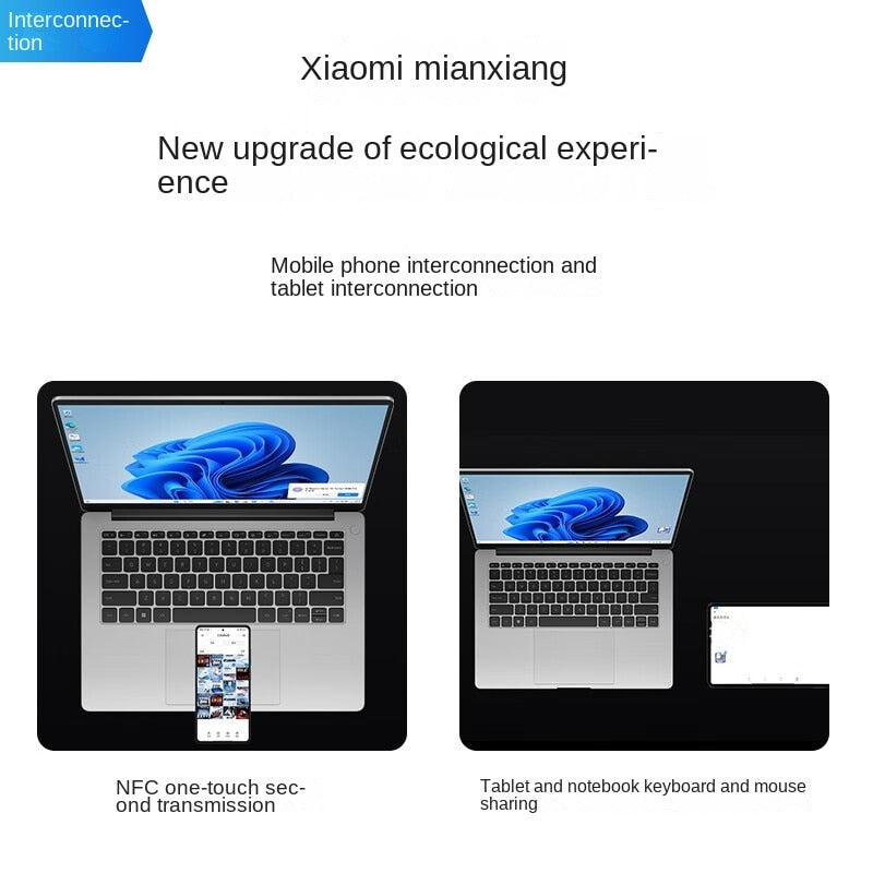 Xiaomi Laptop Redmi Book 14 Global Edition 2023 Intel i5-12500H/i7-12700H 16G RAM 512GB/1T SSD 14 Inch 2.8K 120Hz Notebook PC