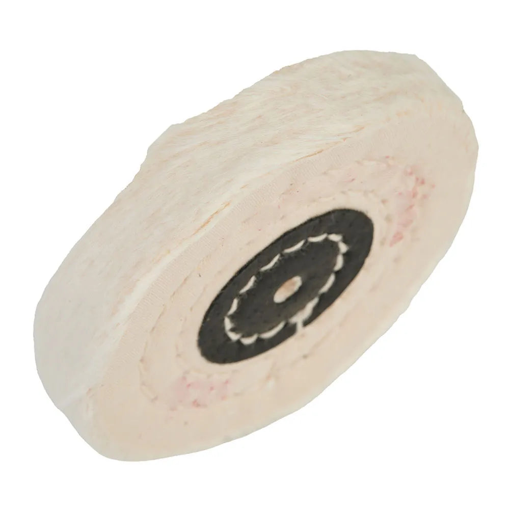 50-200mm White Cotton Lint Cloth Buffing Wheel Gold Silver Jewelry Mirror Polishing Wheel Grinder Tool Polishing Disc Polisher