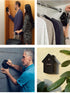 Security lock large anti-theft password box metal storage multi-purpose key safe