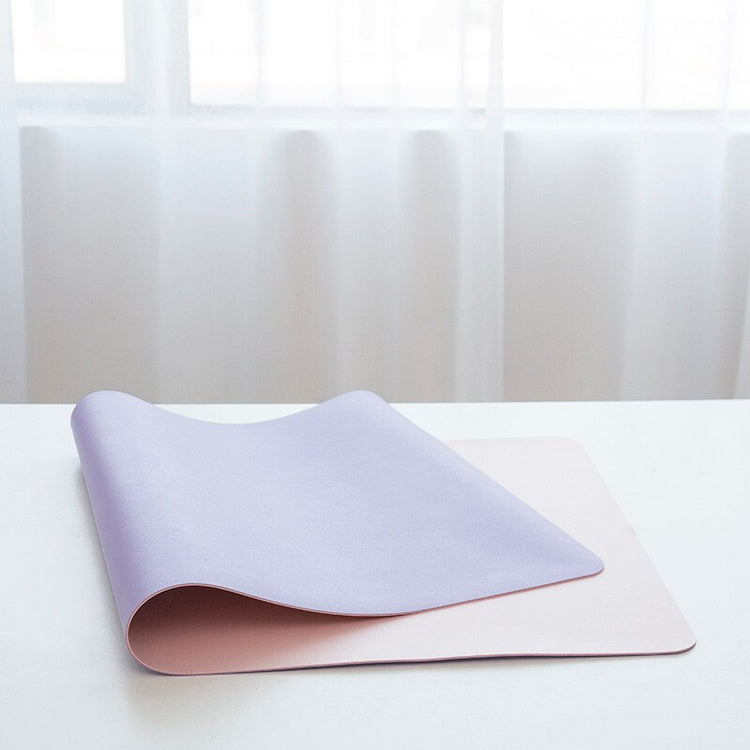 Large Size Office Desk Protector Mat PU Leather Waterproof Mouse Pad Desktop Keyboard Desk Pad Gaming Mousepad PC Accessories