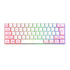 61 Key K401 for PC Laptop Desktop Wired Gaming Film Keyboard RGB Illuminated Keyboard 60% PC Gaming Keys