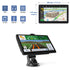 Car GPS Navigation 7 Inch Touch Screen GPS Navigator Truck Sunshade 256M+8G 2022 Europe Map GPS Navigators