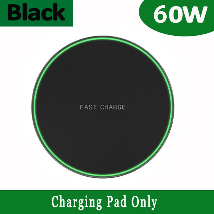 15W Wireless Charger Pad for iPhone 14 13 12 11 Pro Max X Samsung Xiaomi Phone Chargers Induction Fast Charging Dock Station