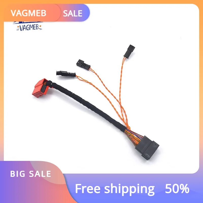 Canbus Gateway Extension Adapter Cable Harness for Volkswagen MQB Golf 7 MK7 Tiguan MK2 Touran