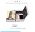 Book Safe Box Password Box with Lock Student Hidden Mobile Phone Storage Box Simulation Net Celebrity Adult Home Piggy Bank