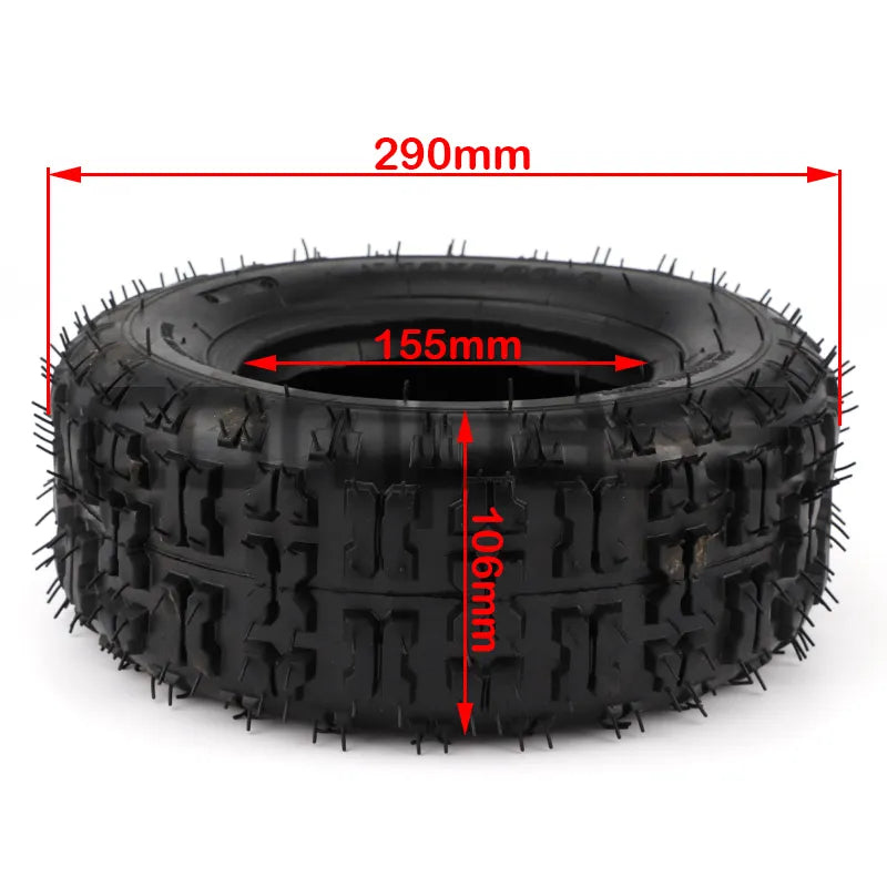 13X5.00-6 Inch Beach Snow Plow Butterfly Flower Tires 13*5.00-6 Inch for ATV UTV Go KART Karting Accessories Equipments Parts