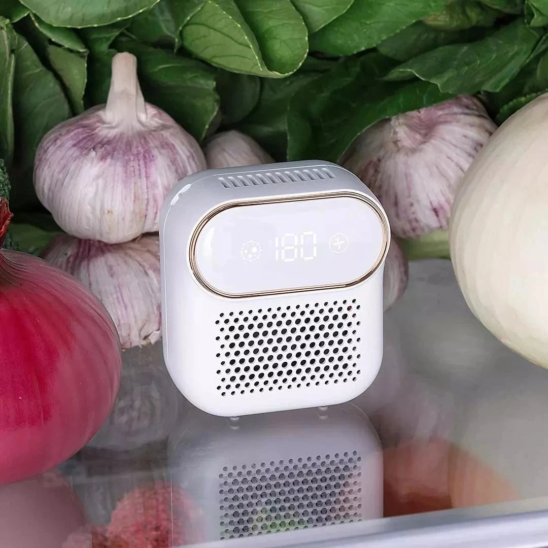 Refrigerator Deodorizing Sterilizer Household Kitchen Ozone Generator Air Purifier Keeping Fresh Rechargeable Deodorant 2023 New