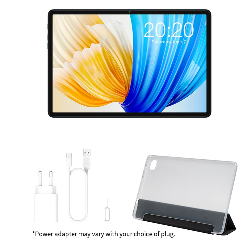 Teclast P30S 10.1inch Tablet Android 12 1280×800 4GB RAM 64GB ROM MT8183 A73 8 Cores GPS 6000mAh Type-C 5G WIFI BT5.0 Metal Body