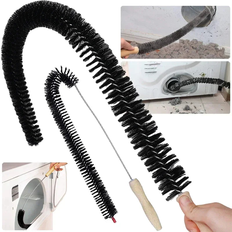 Flexible Long Pipeline Cleaning Brush Multipurpose Washing Machine Dryer Lint Remover Kitchen Sewer Dust Cleaner Brushes Tools