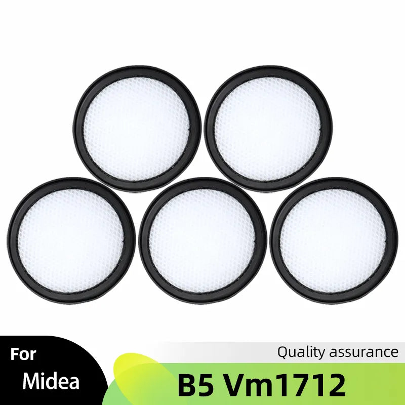 Filter Cotton for Midea Mite Eliminator Vacuum Cleaner Filter Element VM-1712/B5/B7D/B8D/MC3/MC5/U2 Accessories
