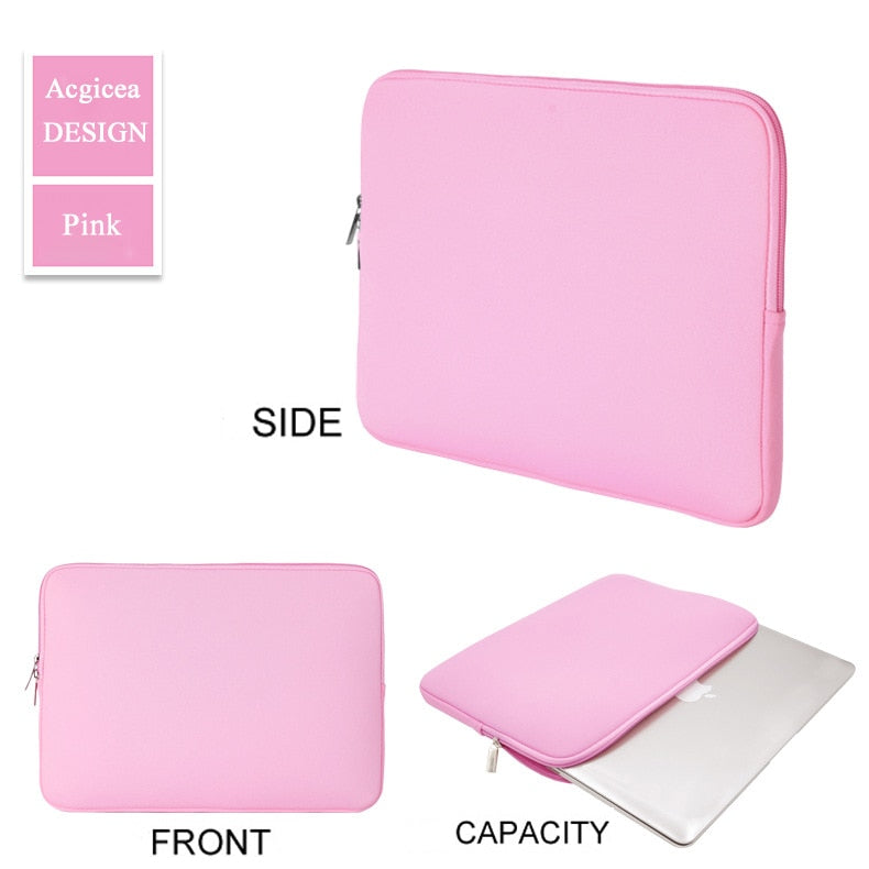 Laptop Bag 15.6-6 Inch Laptop Case Soft Computer Bag Office Travel Business for Macbook Air Pro Xiaomi MateBook HP Dell