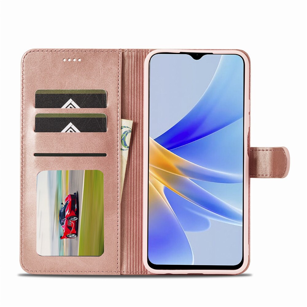 Case For OPPO A17 Case Leather Wallet Luxury Cover OPPO A17 Phone Case Flip Cover For OPPO A17 Cover Stand Card Slot Bags