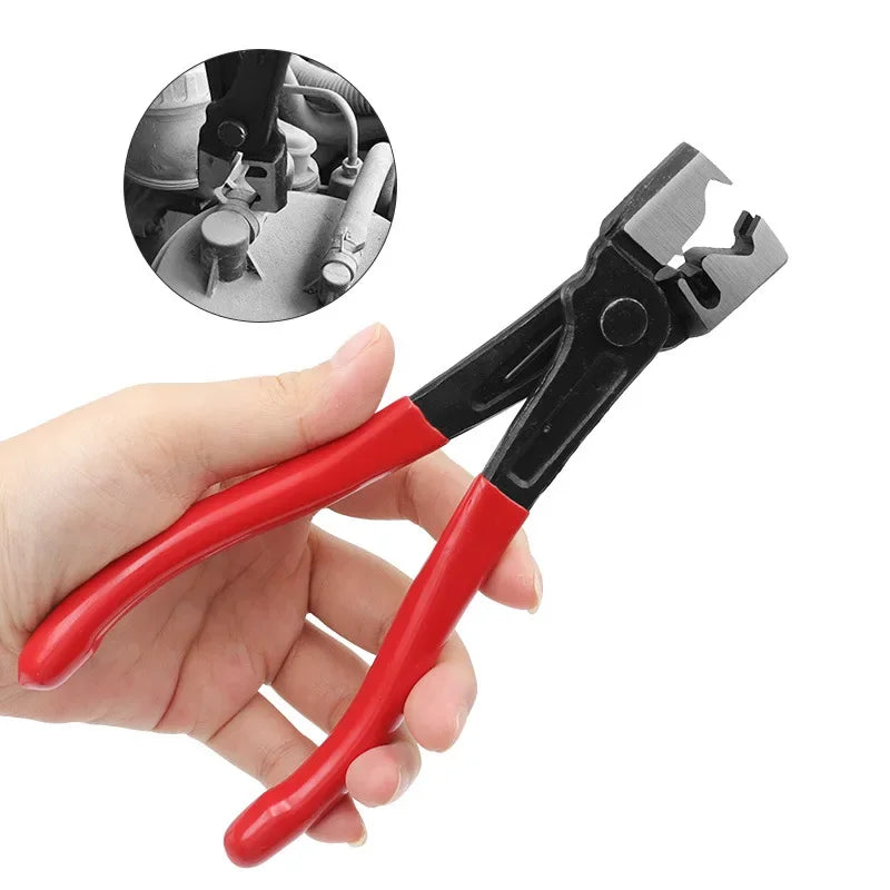 Professional Auto Car Water Oil Pipe Hose Flat Band Ring Clamp Plier Vehicle Repair Tool Car Accessories Supplies Products