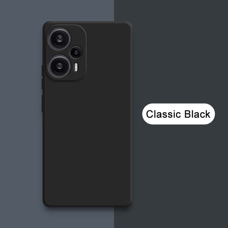 2023 Square Liquid Silicone Case for Xiaomi POCO F5 Pro Camera Protective Soft Phone Back Cover POCOF5Pro Shockproof Accessories