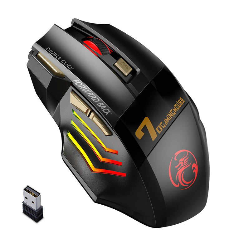 Wireless Bluetooth Mouse for Laptop Computer Rechargeable Portable Gaming Mause Silent Ergonomic RGB Backlight Gamer Mice for PC