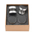 ATAUDIO 4PCS HiFi Audio Stand Feet Pad Speakers High Quality Aluminium Alloy Anti-shock Foot Stands for Amplifier Speaker CD