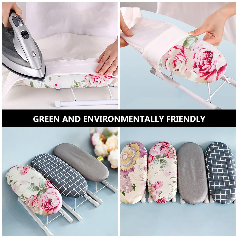 Iron Plate Mini Table Clothes Ironing Rack Fold Household Board Steel Pipe Travel