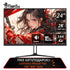 Tiansu 2K Monitor 24 inch 165hz for PC 144Hz Fast IPS Computer Monitor Gamer HDMI-compatible 24'' Screen Display Gaming Monitors